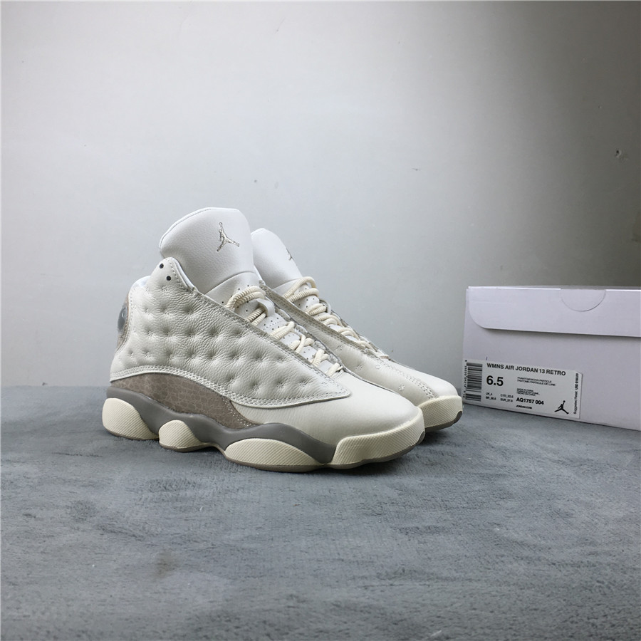 Air Jordan 13 Phantom White Grey Shoes - Click Image to Close